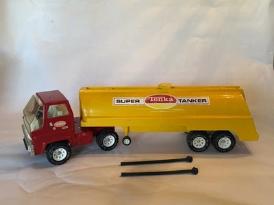 Semirremolque Tonka Super Tanker años 70 con mangueras. BONITO Foto 1 de 4
