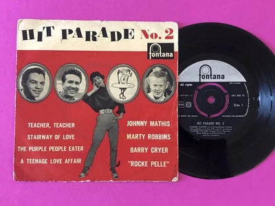 Johnny Mathis, Marty Robbins, Barry Cryer, Rocke-Pelle With His Rockin' Five - H - Image 1 of 2