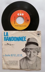 Andrée Walser: La Trekking 7 " 45T Swiss CBS 7278 (Estratto Revue Corseaux 1978) - Picture 1 of 2
