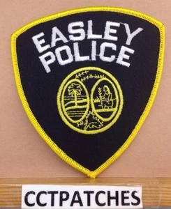 EASLEY, SOUTH CAROLINA POLICE (SCHWARZ) SCHULTERAUFNÄHER SC - Bild 1 von 1