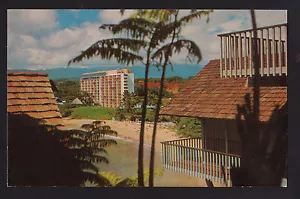 1960er Nani Li'i Pali Kai Cliff Cottages Kauai Surf Hotel Hawaii Postkarte - Bild 1 von 2