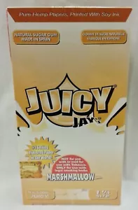 2 scatole di Juicy Jay Marshmallow 1 1/4 48 confezioni in totale con spedizione gratuita - Foto 1 di 1