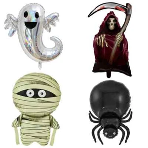 Spooky Decorative Halloween Balloons Ghost Festival Party Aluminum Foil Balloon - Picture 1 of 31