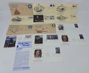 Bicentennial of America's Postal Service First Run Envelope Set of 18 Stamps - Picture 1 of 1