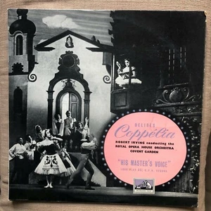 DELIBES - COPPELIA - ROBERT IRVING EX+ VINYL LP / HMV 2ND PRESSING / MONO - Picture 1 of 9