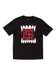 Holiday Time Boys Halloween Tee Black Size M 8 (LOC TUB-100) - Picture 1 of 5