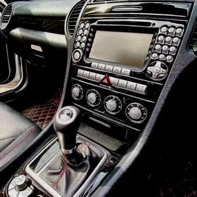 PARA RHD LHD Mercedes Benz 2005 - 2011 NUEVO Juego Interior Piano Negro Juego de Tapicería de Tablero Kit Foto 1 de 4