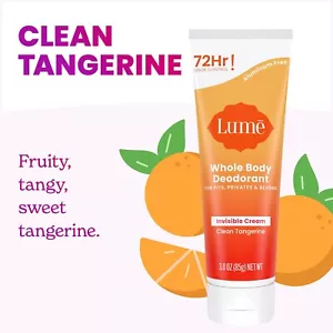 72hr Body Deodorant Invisible Cream Odor Control Skin Safe 3Oz Lavender Sage - Picture 1 of 36