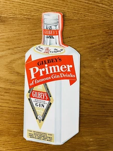 Vintage 70er Jahre GILBEY'S Gin Rezepte Booklet. - Bild 1 von 2