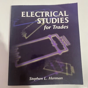 Electrical Studies for Trades Paperback Stephen L. Herman New With Shelf Wear - Picture 1 of 13