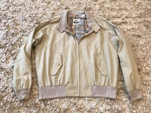 Men 42 - Vintage Woolrich Plaid Lining Bomber Zipper Jacket - Picture 1 of 15