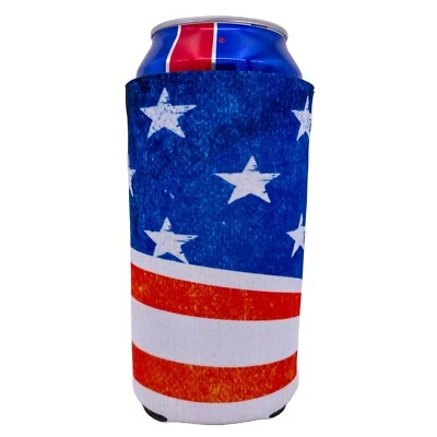 American Flag Vintage 24 oz. Can Coolie - Image 1 of 4