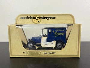 Matchbox Models of Yesteryear Y-5 1927 Talbot Van Menier Chocolat - Picture 1 of 6