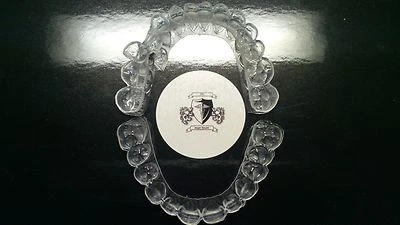 TWO PROFESSIONAL CUSTOM DENTAL SOFT NIGHT GUARDS FOR BRUXISM ,UPPER AND LOWER - Image 1 of 4