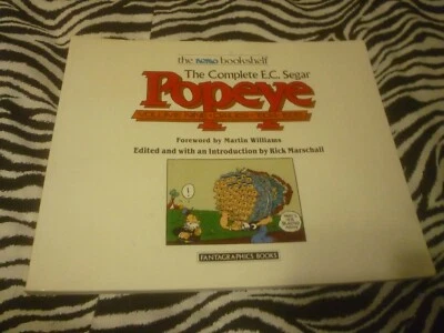 The Comp;ete E.C. Segar Popeye Vol. Libro 9 - Usado muy buen estado Foto 1 de 4