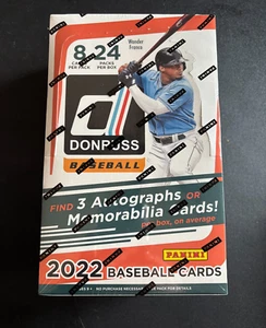 2022 Baseball Panini Dourness Hobby Box # Autos. 24 Packs 192 Cards New Sealed. - Picture 1 of 2