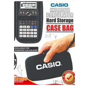 Casio Scientific Calculator Exclusive Bag Case Protective New Black Edition Pouc - Picture 1 of 10