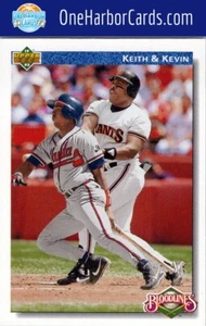 1992 Upper Deck #80 Keith Mitchell / Kevin Mitchell - Picture 1 of 2