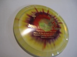 NEW 2014 CHAMPION ROC GOLD PAN OPEN NORCAL SERIES INNOVA DISC GOLF 180G - Picture 1 of 4