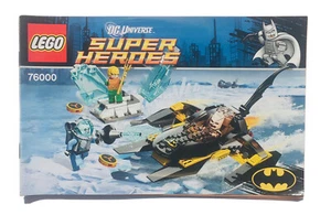 LEGO Arctic Batman VS. Mr Freeze (2013) 76000 Instruction Manual ONLY DC Comics - Picture 1 of 2