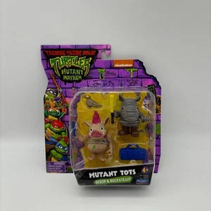 Figura de acción Teenage Mutant Ninja Turtles Mayhem Mutant Tots Bepop & Rocksteady - Imagen 1 de 3