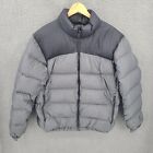 The North Face Jacket Mens XL Gray Down Puffer 700 Fill Full Zip
