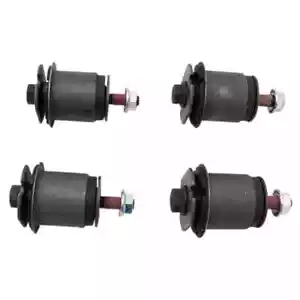 Front Axle Forward Differential Mount Bushing Set 4pc for GM Pickup Truck - Picture 1 of 2