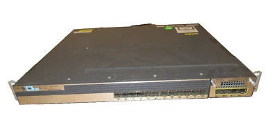Cisco Catalyst WS-C3750X-12S-S, 12-Port GE SFP IP Base Switch, w/ 1* C3KX-NM-1G - Image 1 of 2