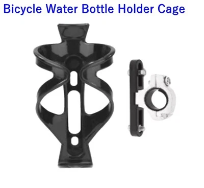 Bicycle Water Bottle Holder Cage with 360 Degree Rotatable Adapter Set Bike Cup  - Image 1 of 4