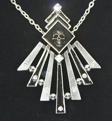 Gothic Art Deco Steampunk Neo Viktorianisch Anhänger Halskette WGT ALCHEMY P612 - Bild 1 von 3