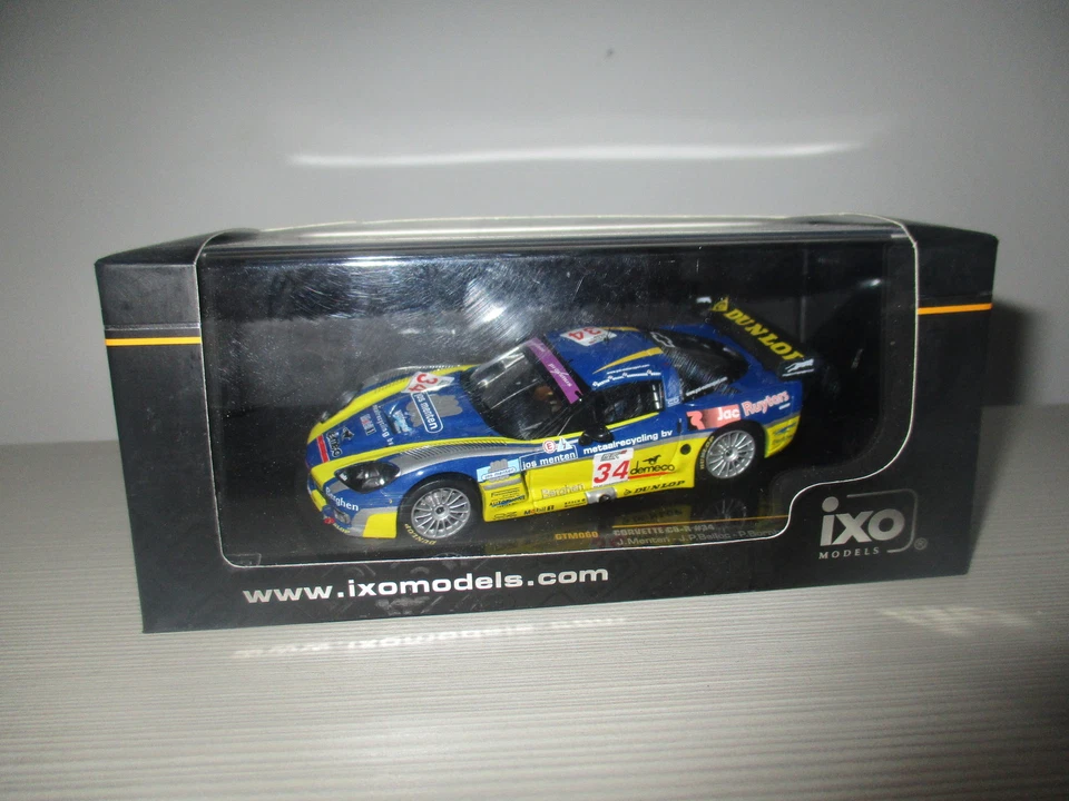 CORVETTE C6-R#34 GTM060 IXO MODELS SCALA 1:43 - Immagine 1 di 1