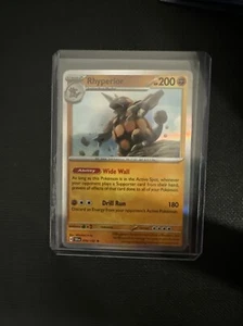 Rhyperior 76/142 Holo Pokemon Stellar Crown & Reverse. You Pick 1 Of The 2 - Picture 1 of 2