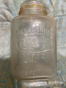 Sunny Brook Kaffee One Pound Net - Kaffeedose aus der Ära des Zweiten Weltkriegs - Bild 1 von 5