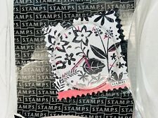 NWT S.T.A.M.P.S. Watch Black And Pink Floral