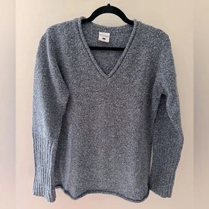 Casual Outdoor Sportswear COLUMBIA Heather Navy Cozy Terry V-Neck Sweater L - Bild 1 von 7