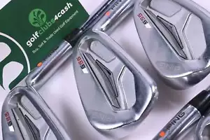 Ping S55 Irons / 6-PW / Orange Dot / Stiff Flex Ping CFS Shafts - Picture 1 of 7