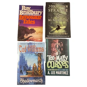 4 Fantasy Trade Taschenbücher Lot JONATHAN STRANGE & MR. NORRELL DINOSAURIERGESCHICHTEN +2 - Bild 1 von 5