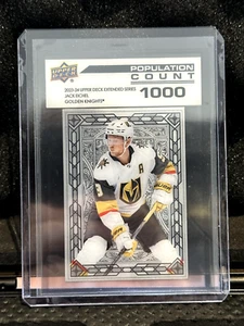 2023-24 Upper Deck Extended Jack Eichel /1000 Population Count 1000 #PC-76 - Bild 1 von 2