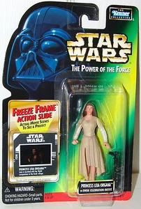 Star Wars POTF Princesa Leia Organa Ewok Conjunto Marco Congelado 1997 - Tarjeta .01 - Imagen 1 de 3