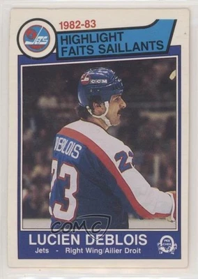 1983-84 O-Pee-Chee Lucien DeBlois #378 - Image 1 of 2