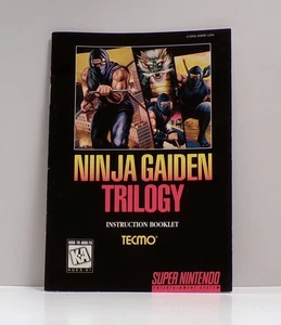 Ninja Gaiden Trilogy SNES nur Anleitung, Super Nintendo - Bild 1 von 3