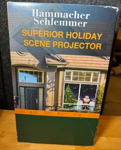 HAMMACHER Schlemmer Proiettore Scena Finestra Festività Halloween e Natale - Foto 1 di 4