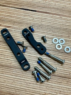 SRAM Flat Mount Disc Adapters Front & Rear 0F/20F (Front 140/Front 160) Brake - Image 1 of 3