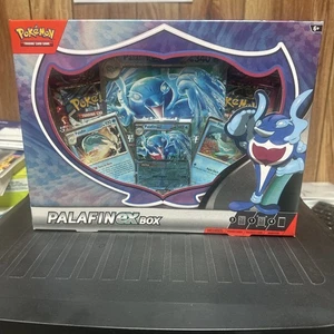 Pokemon TCG : PALAFIN ex boite avec 4 boosters (scellé usine) neuf VENDEUR USA - Photo 1/2