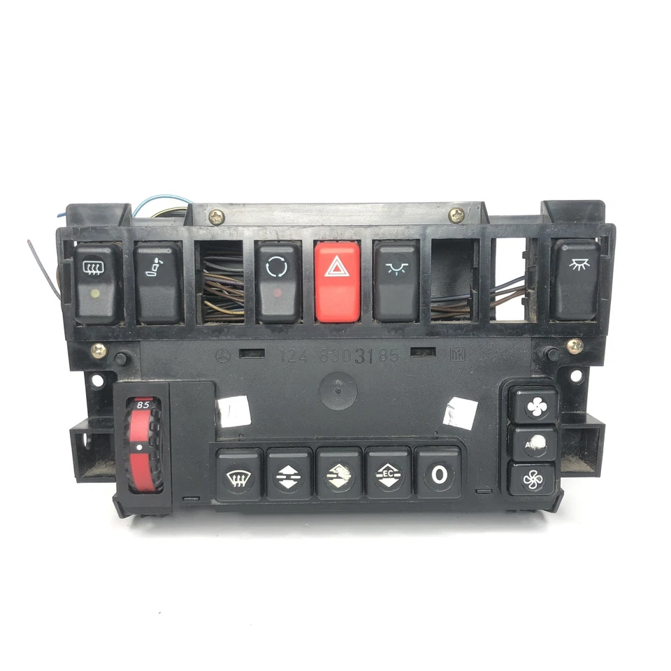 1986-1993 Mercedes W124 300E A/C Heater Climate Control Unit 1248303185 OEM - Image 1 of 4