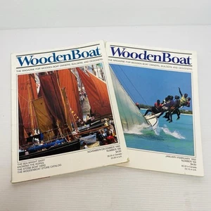 2X Revistas de Barcos de Madera Vintage Ediciones 1992.104.109 - Vela - De Colección - Imagen 1 de 18