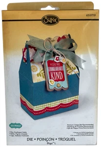 Caja de frontón festoneada Sizzix Bigz L 659719 troquel - difícil de encontrar - Imagen 1 de 2