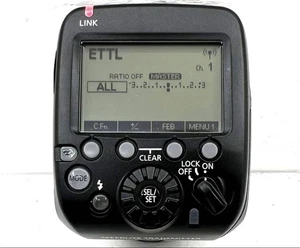 Canon Speedlight Transmitter ST-E3-RT with Soft Case Wireless Flash Trigger New - Picture 1 of 13