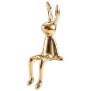 Statues Ceramic Crafts Shiny Modern Nordic Animal Figures Decorative5904 - Afbeelding 1 van 6