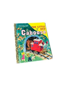 The Little Red Caboose - A Little Golden Book HC by Marian Potter 1981 Edition - Picture 1 of 9